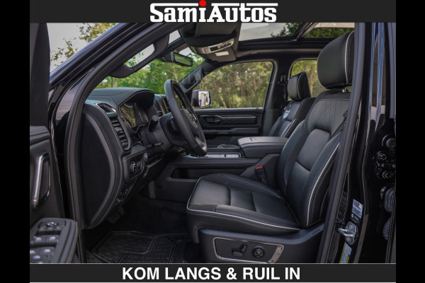 Dodge Ram LIMITED H.O 540PK | Massage + Full Option | De Meest Luxe en Volle Pick-Up in zijn Klasse | Comfortabele Dubbele Cabine met Royale 5 Zitplaatsen | BPM vrij | Nu Leverbaar uit Voorraad | Voorraad Nr 2326 - 5169 | De specialist in Amerikaanse pick‑ups in Nederland en Europa.
