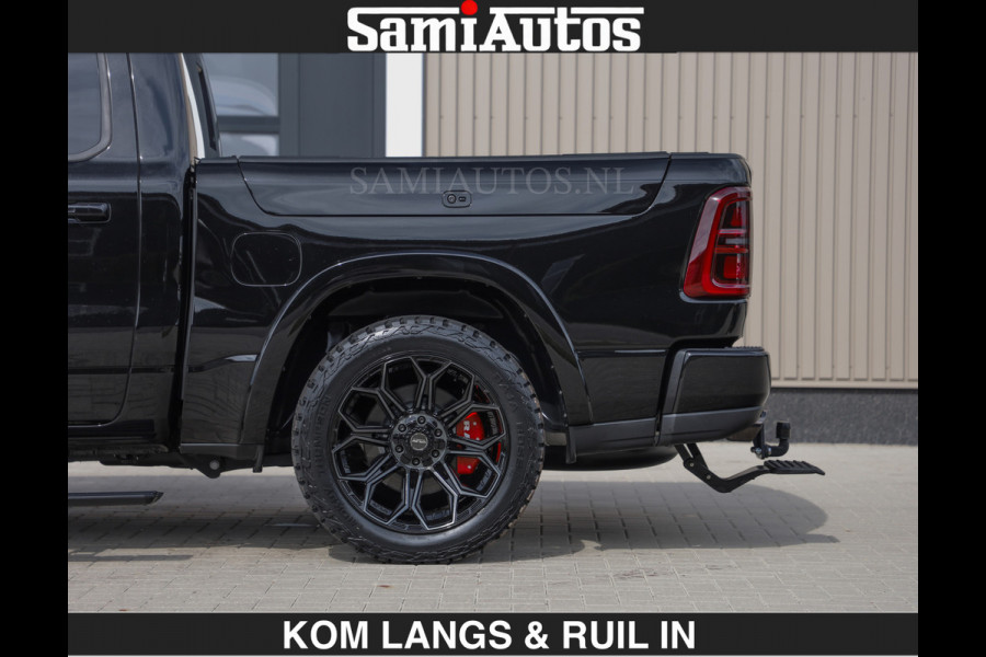 Dodge Ram LIMITED H.O 540PK | Massage + Full Option | De Meest Luxe en Volle Pick-Up in zijn Klasse | Comfortabele Dubbele Cabine met Royale 5 Zitplaatsen | BPM vrij | Nu Leverbaar uit Voorraad | Voorraad Nr 2326 - 5169 | De specialist in Amerikaanse pick‑ups in Nederland en Europa.