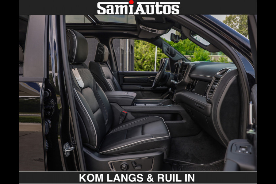 Dodge Ram LIMITED H.O 540PK | Massage + Full Option | De Meest Luxe en Volle Pick-Up in zijn Klasse | Comfortabele Dubbele Cabine met Royale 5 Zitplaatsen | BPM vrij | Nu Leverbaar uit Voorraad | Voorraad Nr 2326 - 5169 | De specialist in Amerikaanse pick‑ups in Nederland en Europa.