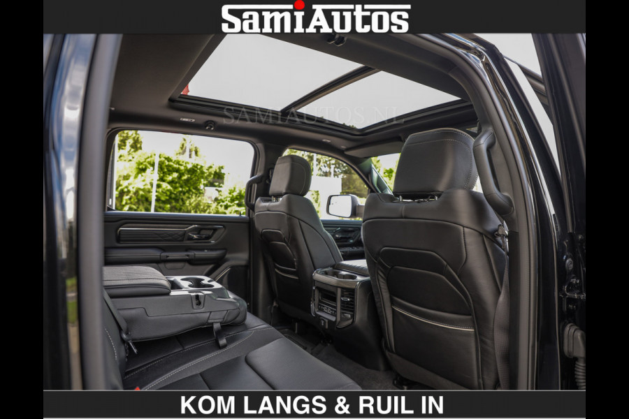 Dodge Ram LIMITED H.O 540PK | Massage + Full Option | De Meest Luxe en Volle Pick-Up in zijn Klasse | Comfortabele Dubbele Cabine met Royale 5 Zitplaatsen | BPM vrij | Nu Leverbaar uit Voorraad | Voorraad Nr 2326 - 5169 | De specialist in Amerikaanse pick‑ups in Nederland en Europa.