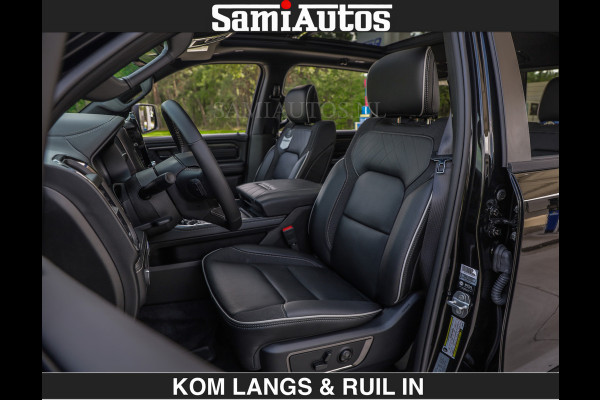Dodge Ram LIMITED H.O 540PK | Massage + Full Option | De Meest Luxe en Volle Pick-Up in zijn Klasse | Comfortabele Dubbele Cabine met Royale 5 Zitplaatsen | BPM vrij | Nu Leverbaar uit Voorraad | Voorraad Nr 2326 - 5169 | De specialist in Amerikaanse pick‑ups in Nederland en Europa.
