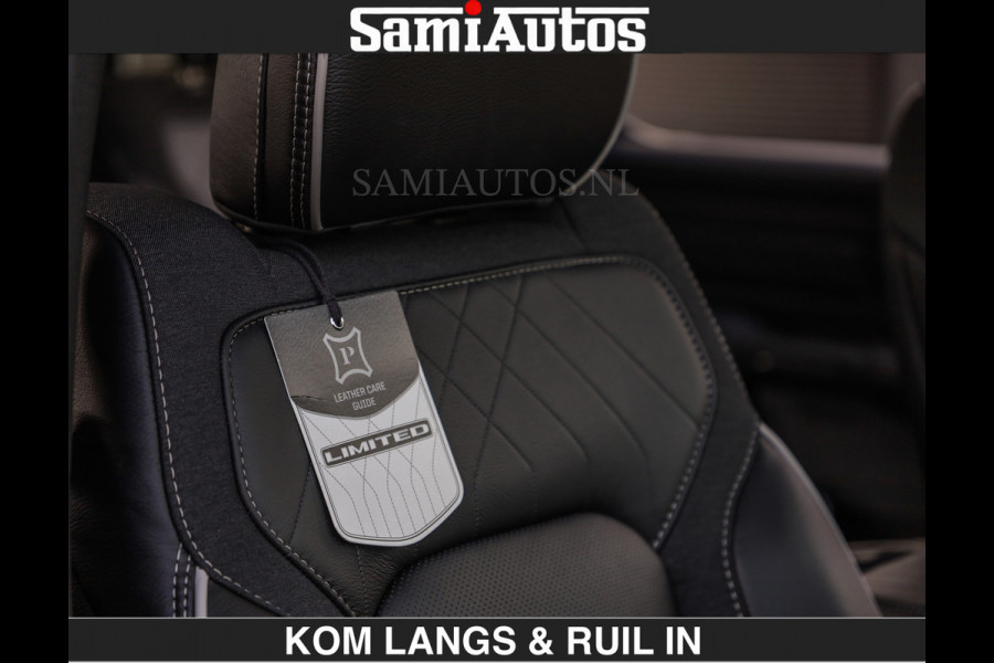 Dodge Ram LIMITED H.O 540PK | Massage + Full Option | De Meest Luxe en Volle Pick-Up in zijn Klasse | Comfortabele Dubbele Cabine met Royale 5 Zitplaatsen | BPM vrij | Nu Leverbaar uit Voorraad | Voorraad Nr 2326 - 5169 | De specialist in Amerikaanse pick‑ups in Nederland en Europa.