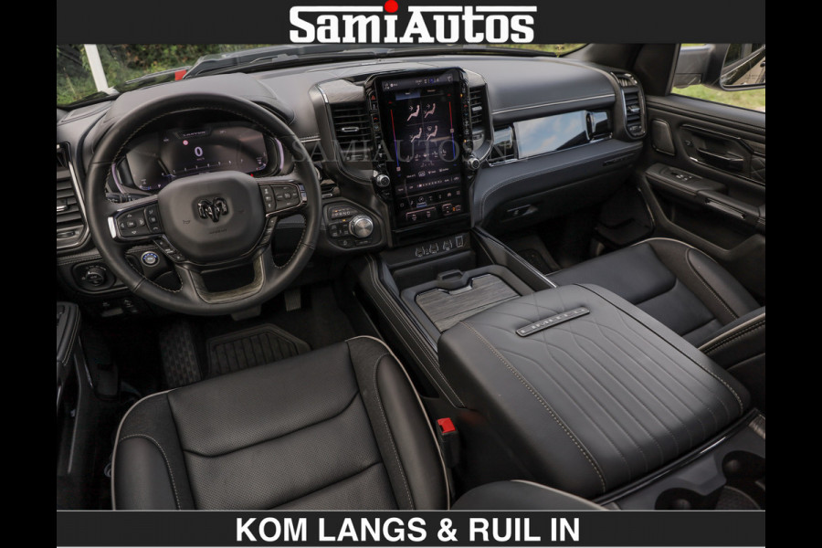 Dodge Ram LIMITED H.O 540PK | Massage + Full Option | De Meest Luxe en Volle Pick-Up in zijn Klasse | Comfortabele Dubbele Cabine met Royale 5 Zitplaatsen | BPM vrij | Nu Leverbaar uit Voorraad | Voorraad Nr 2326 - 5169 | De specialist in Amerikaanse pick‑ups in Nederland en Europa.