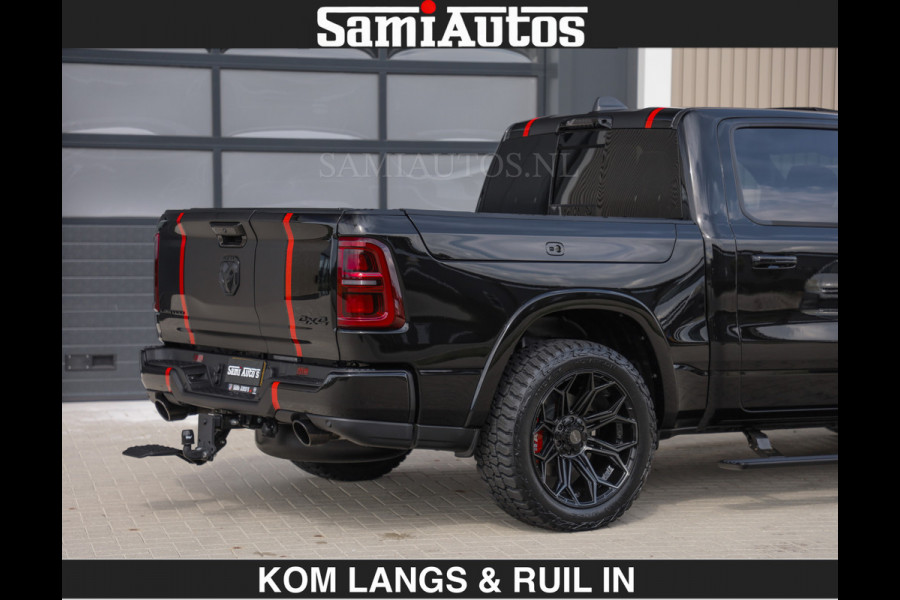 Dodge Ram LIMITED H.O 540PK | Massage + Full Option | De Meest Luxe en Volle Pick-Up in zijn Klasse | Comfortabele Dubbele Cabine met Royale 5 Zitplaatsen | BPM vrij | Nu Leverbaar uit Voorraad | Voorraad Nr 2326 - 5169 | De specialist in Amerikaanse pick‑ups in Nederland en Europa.