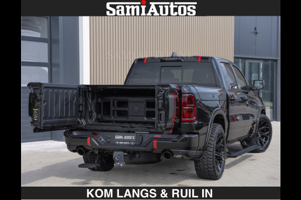 Dodge Ram LIMITED H.O 540PK | Massage + Full Option | De Meest Luxe en Volle Pick-Up in zijn Klasse | Comfortabele Dubbele Cabine met Royale 5 Zitplaatsen | BPM vrij | Nu Leverbaar uit Voorraad | Voorraad Nr 2326 - 5169 | De specialist in Amerikaanse pick‑ups in Nederland en Europa.