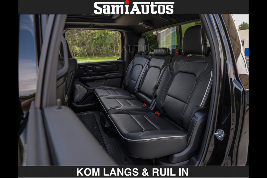 Dodge Ram LIMITED H.O 540PK | Massage + Full Option | De Meest Luxe en Volle Pick-Up in zijn Klasse | Comfortabele Dubbele Cabine met Royale 5 Zitplaatsen | BPM vrij | Nu Leverbaar uit Voorraad | Voorraad Nr 2326 - 5169 | De specialist in Amerikaanse pick‑ups in Nederland en Europa.