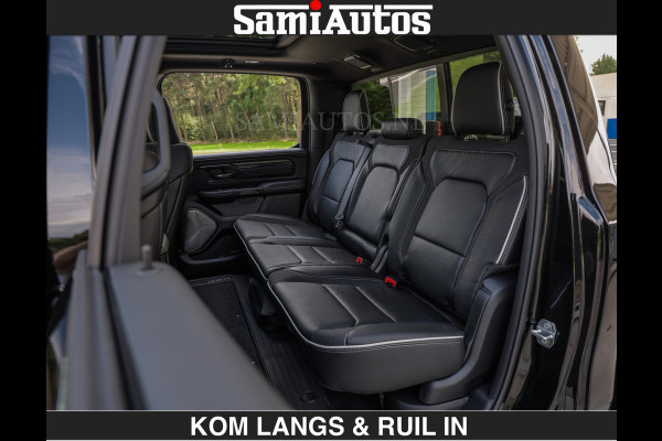 Dodge Ram LIMITED H.O 540PK | Massage + Full Option | De Meest Luxe en Volle Pick-Up in zijn Klasse | Comfortabele Dubbele Cabine met Royale 5 Zitplaatsen | BPM vrij | Nu Leverbaar uit Voorraad | Voorraad Nr 2326 - 5169 | De specialist in Amerikaanse pick‑ups in Nederland en Europa.