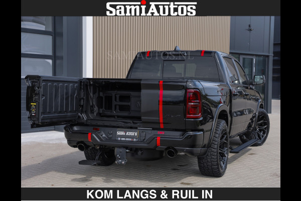 Dodge Ram LIMITED H.O 540PK | Massage + Full Option | De Meest Luxe en Volle Pick-Up in zijn Klasse | Comfortabele Dubbele Cabine met Royale 5 Zitplaatsen | BPM vrij | Nu Leverbaar uit Voorraad | Voorraad Nr 2326 - 5169 | De specialist in Amerikaanse pick‑ups in Nederland en Europa.