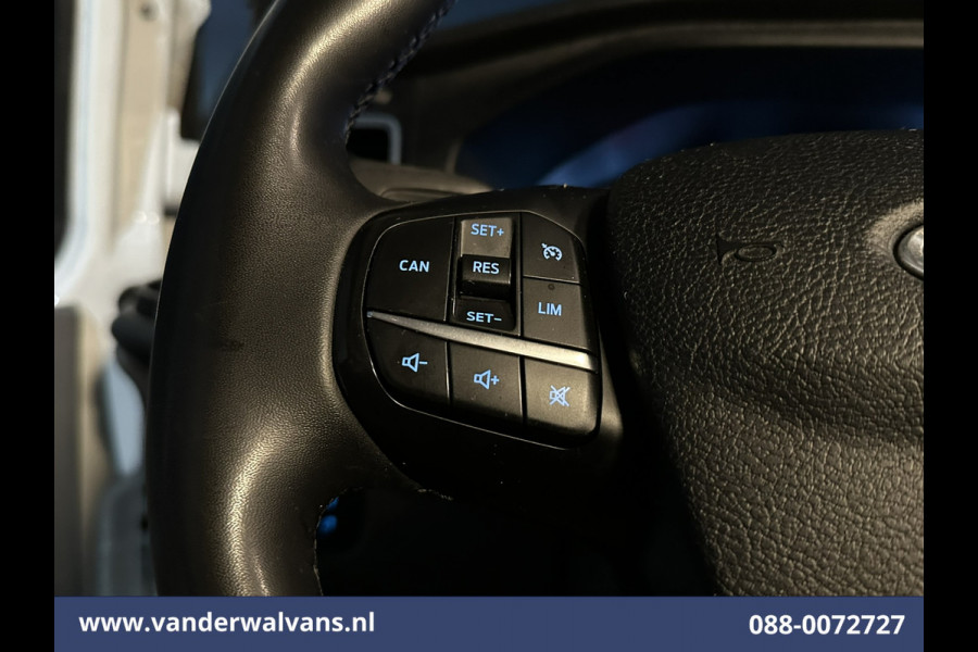 Ford Transit Custom 2.0 TDCI 130pk L2H1 Euro6 Airco | Navigatie | 2800kg Trekhaak | LED | Apple Carplay Cruisecontrol, Stoelverwarming, verwarmde Voorruit, LM Velgen, Parkeersensoren, Bijrijdersbank
