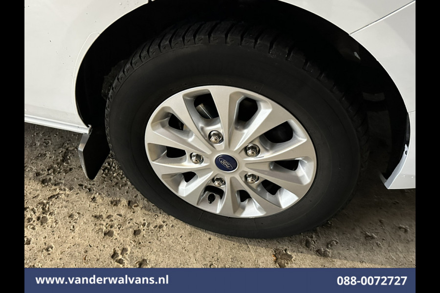 Ford Transit Custom 2.0 TDCI 130pk L2H1 Euro6 Airco | Navigatie | 2800kg Trekhaak | LED | Apple Carplay Cruisecontrol, Stoelverwarming, verwarmde Voorruit, LM Velgen, Parkeersensoren, Bijrijdersbank