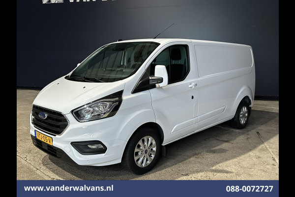 Ford Transit Custom 2.0 TDCI 130pk L2H1 Euro6 Airco | Navigatie | 2800kg Trekhaak | LED | Apple Carplay Cruisecontrol, Stoelverwarming, verwarmde Voorruit, LM Velgen, Parkeersensoren, Bijrijdersbank