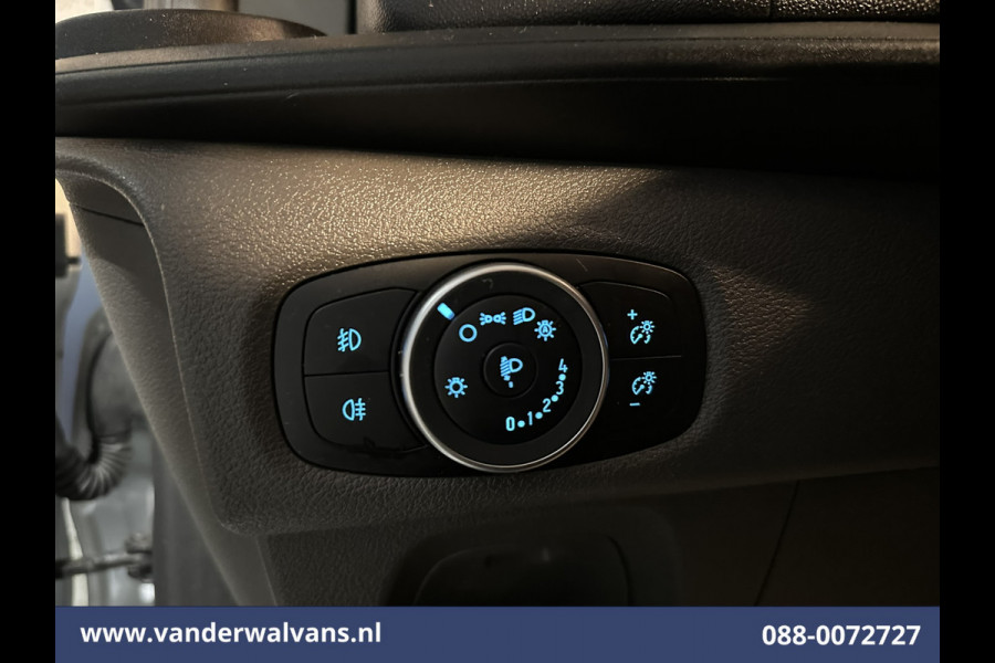 Ford Transit Custom 2.0 TDCI 130pk L2H1 Euro6 Airco | Navigatie | 2800kg Trekhaak | LED | Apple Carplay Cruisecontrol, Stoelverwarming, verwarmde Voorruit, LM Velgen, Parkeersensoren, Bijrijdersbank