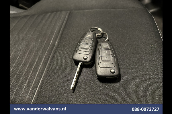 Ford Transit Custom 2.0 TDCI 130pk L2H1 Euro6 Airco | Navigatie | 2800kg Trekhaak | LED | Apple Carplay Cruisecontrol, Stoelverwarming, verwarmde Voorruit, LM Velgen, Parkeersensoren, Bijrijdersbank