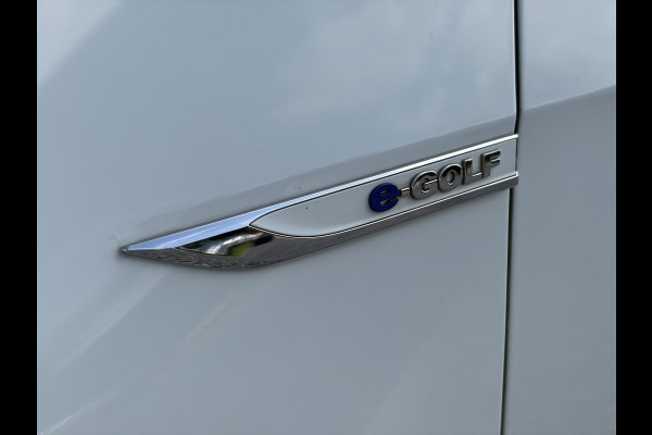 Volkswagen e-Golf ✓SOH 84,55%✓Carplay✓Navi✓LED✓Clima✓Cruise✓Pdc V+A✓Lm velgen✓N.A.P✓Apk tot 07-2027
