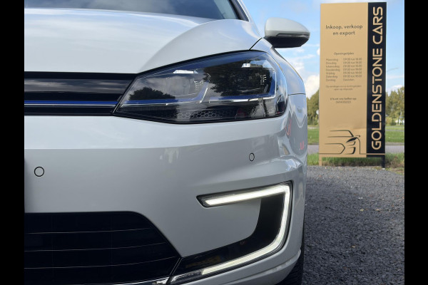 Volkswagen e-Golf ✓SOH 84,55%✓Carplay✓Navi✓LED✓Clima✓Cruise✓Pdc V+A✓Lm velgen✓N.A.P✓Apk tot 07-2027