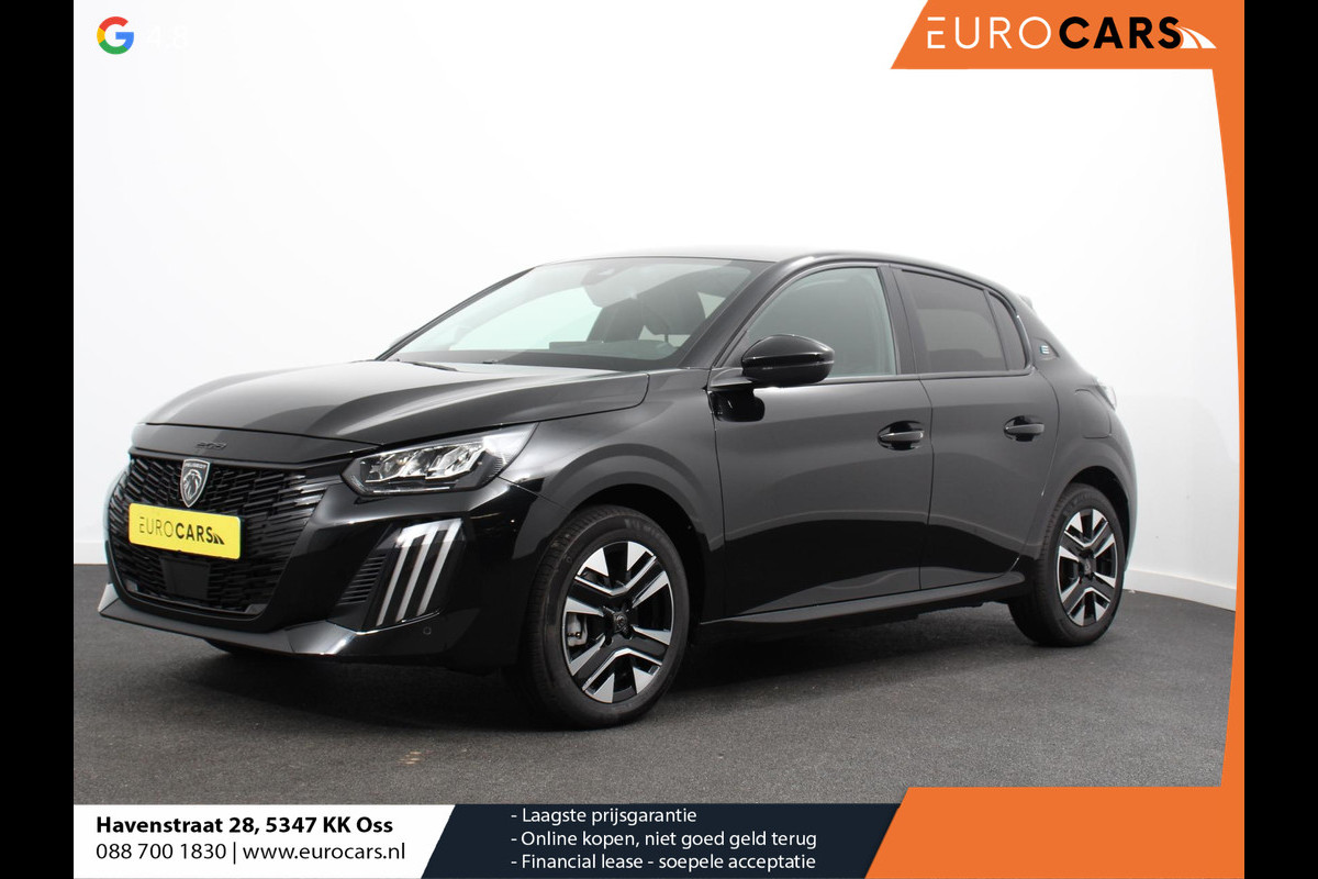 Peugeot e-208 EV Allure Pack 50 kWh Warmtepomp Navigatie Apple Carplay Android Auto Parkeerhulp Cruise Control Full Led Climate Control Lichtmetalen velgen
