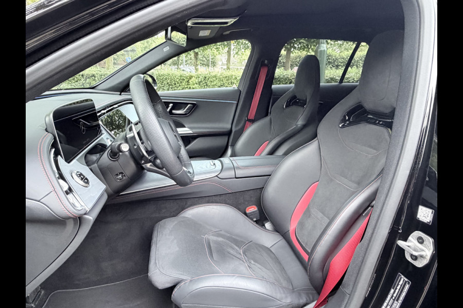 Mercedes-Benz E-Klasse Estate AMG 53 4MATIC+ Dynamic Plus pakket, AMG Performance schaalstoelen, Pano, 21 inch. Klasse 4 alarm