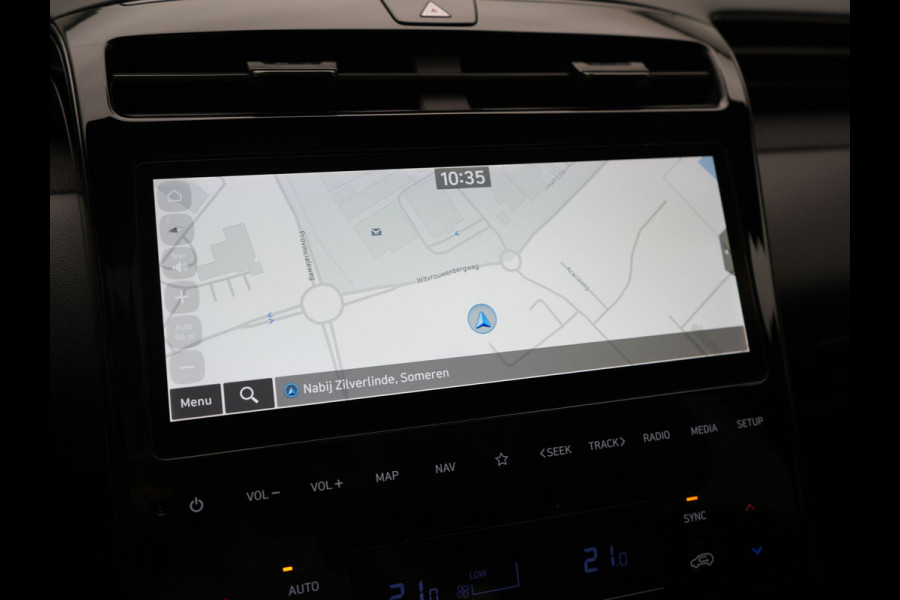 Hyundai Tucson 1.6 T-GDI N Line 4WD PHEV 265pk Dealer O.H | Panodak | Trekhaak Afn. | Adaptive Cruise | 360 Camera | Alcantara Sportstoelen Memory & Ventilatie | Stoelen & Stuur Verwarmd | Krell Audio | Carplay | Blis | Keyless | Navigatie | DAB | 19"L.M | Plug In Hybrid