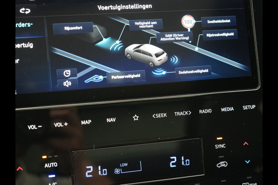Hyundai Tucson 1.6 T-GDI N Line 4WD PHEV 265pk Dealer O.H | Panodak | Trekhaak Afn. | Adaptive Cruise | 360 Camera | Alcantara Sportstoelen Memory & Ventilatie | Stoelen & Stuur Verwarmd | Krell Audio | Carplay | Blis | Keyless | Navigatie | DAB | 19"L.M | Plug In Hybrid