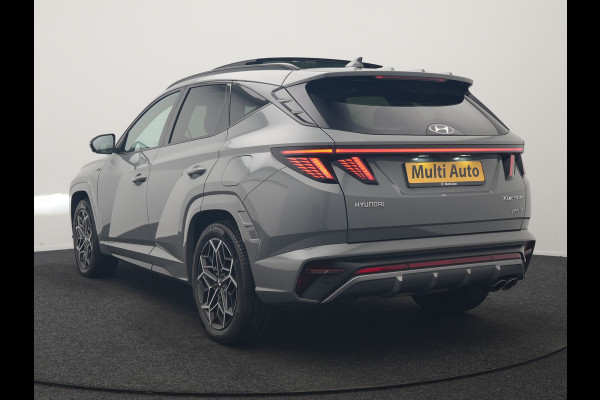 Hyundai Tucson 1.6 T-GDI N Line 4WD PHEV 265pk Dealer O.H | Panodak | Trekhaak Afn. | Adaptive Cruise | 360 Camera | Alcantara Sportstoelen Memory & Ventilatie | Stoelen & Stuur Verwarmd | Krell Audio | Carplay | Blis | Keyless | Navigatie | DAB | 19"L.M | Plug In Hybrid