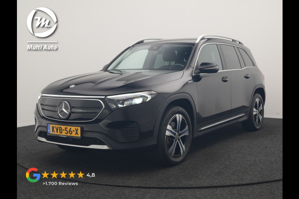 Mercedes-Benz EQB 300 4MATIC Progressive 7 Persoons 67 kWh 228pk Dealer O.H | SOH 96.1% | Cruise Control | MBUX Widescreen Navi | Camera | Sfeerverlichting | Virtual | DAB | 19"L.M |