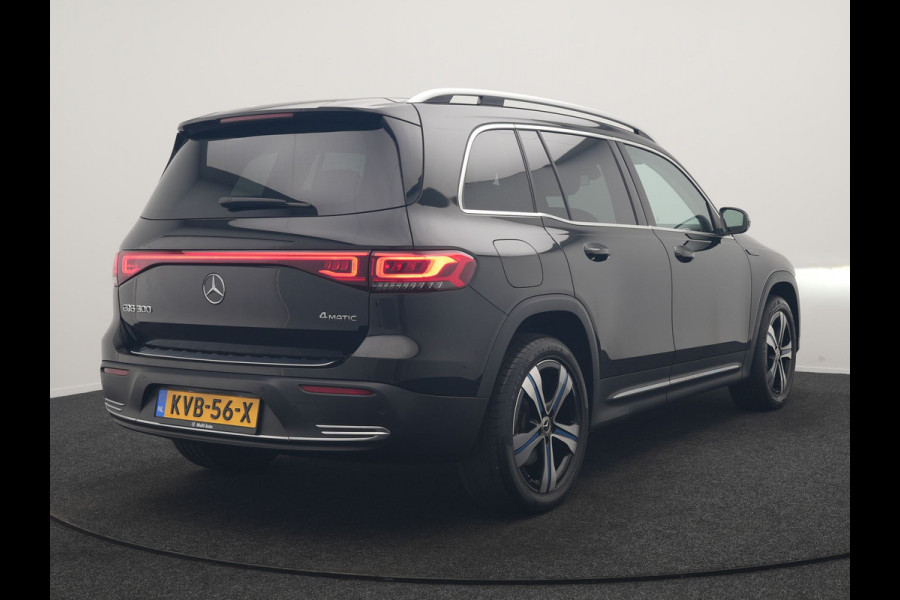 Mercedes-Benz EQB 300 4MATIC Progressive 7 Persoons 67 kWh 228pk Dealer O.H | SOH 96.1% | Cruise Control | MBUX Widescreen Navi | Camera | Sfeerverlichting | Virtual | DAB | 19"L.M |