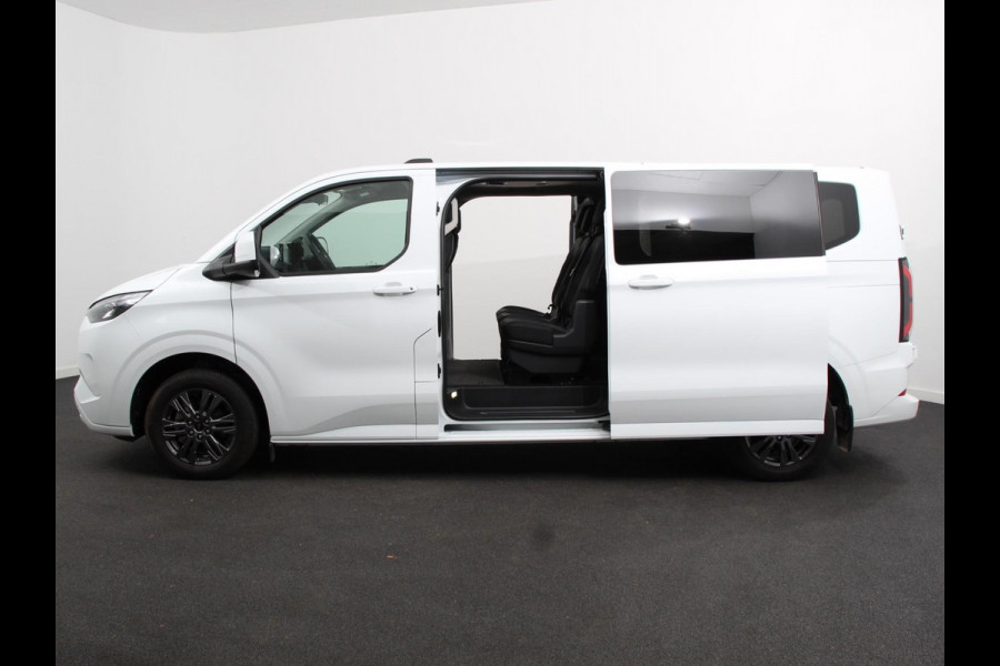 Ford E-Transit Custom 340 L2H1 Limited 65 kWh 8 persoons Adaptieve cruise control Airco Lichtmetalen Velgen Extra getint glas Camera Navigatie Apple Carplay/ Android Auto