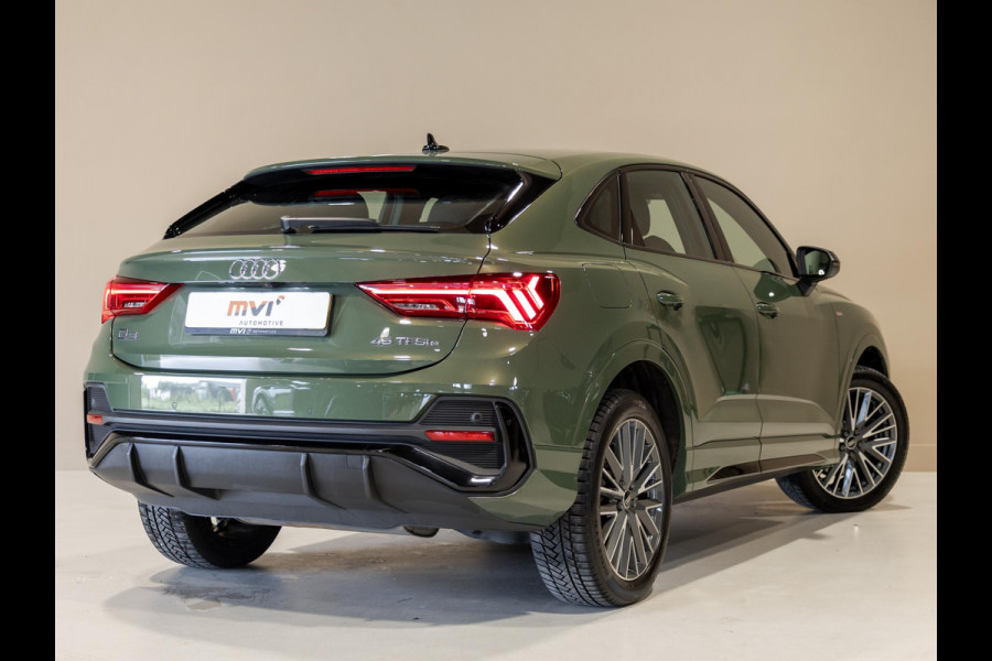 Audi Q3 Sportback 45 TFSI e S-Line Edition SOH 92% / 245pk / NAP / Achteruitrij camera / Trekhaak / Dodehoek herkenning /
