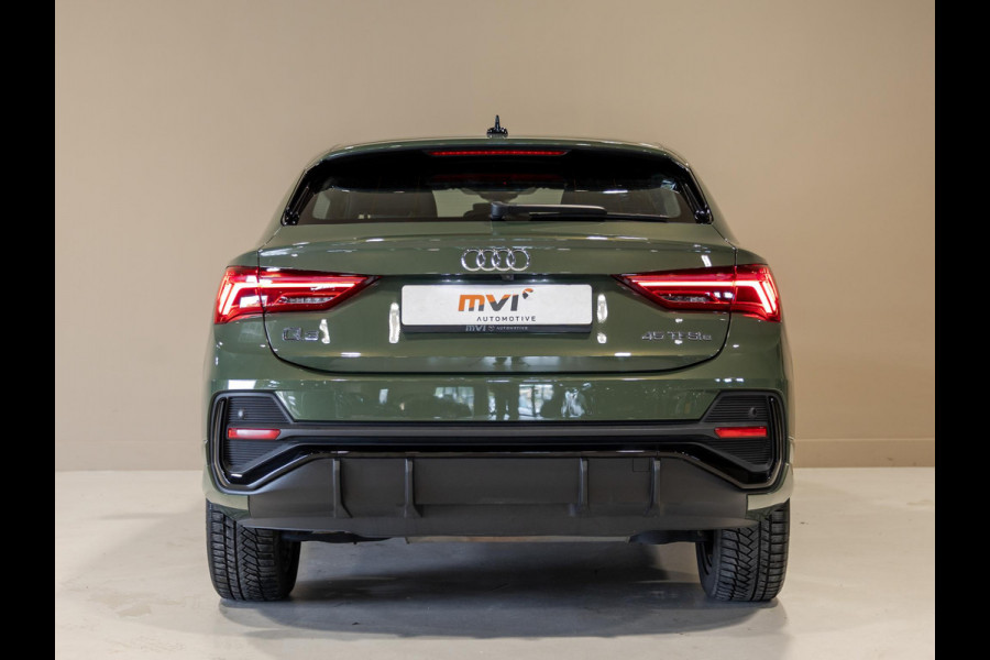 Audi Q3 Sportback 45 TFSI e S-Line Edition SOH 92% / 245pk / NAP / Achteruitrij camera / Trekhaak / Dodehoek herkenning /