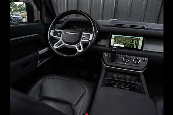 Land Rover Defender 110 2.0 P400e 110 SE Panoramadak | NL-Auto | Meridian Sound | 360 Camera | Luchtvering | Memory Seats | Koelbox | Stuurverwarming | Stoelverwarming V+A | Trekhaak |