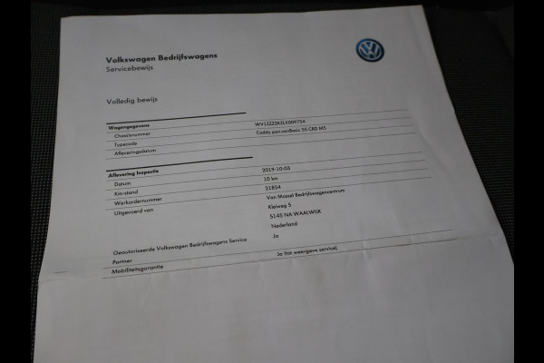 Volkswagen Caddy 2.0 TDI *9.726 KM - UNIEK* ORIG. NL EURO 6 + APPLE CARPLAY | NAVIGATIE