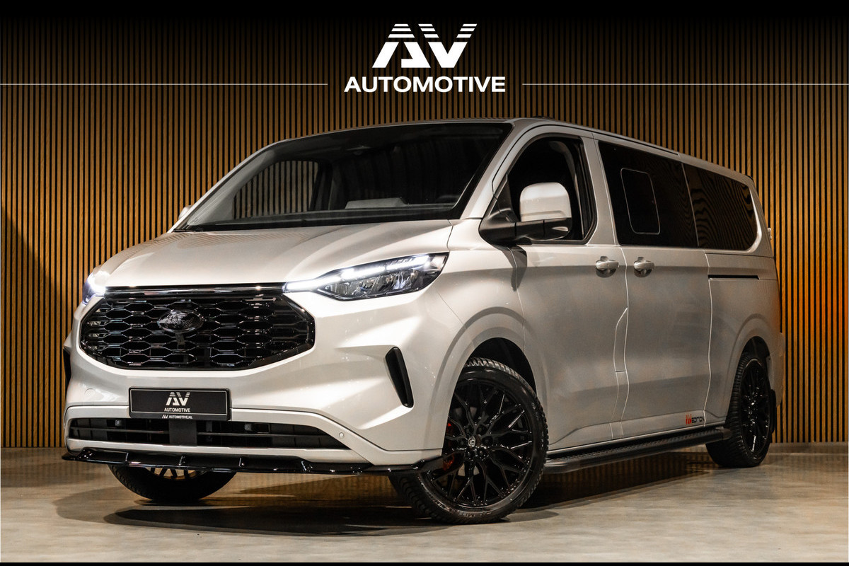 Ford Transit Custom 300 2.0 TDCI L2H1 Limited DC | BPM VRIJ | Dubbel Cabine | Elec schuifdeuren | ACC | Blind Spot | 360 Camera | CarPlay | Navigatie | Stoelverwarming | 5-Zitter | BPM Vrij