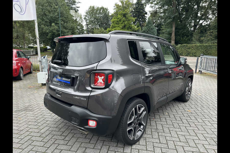 Jeep Renegade 1.3T 150PK Automaat Limited Navi|ACC|DAB|Dodehoek|Camera|Keyless