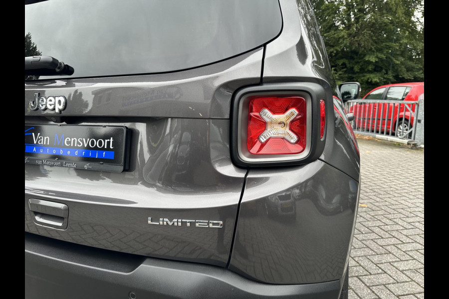 Jeep Renegade 1.3T 150PK Automaat Limited Navi|ACC|DAB|Dodehoek|Camera|Keyless