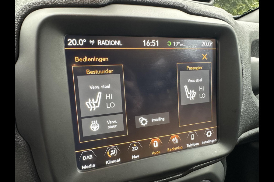 Jeep Renegade 1.3T 150PK Automaat Limited Navi|ACC|DAB|Dodehoek|Camera|Keyless