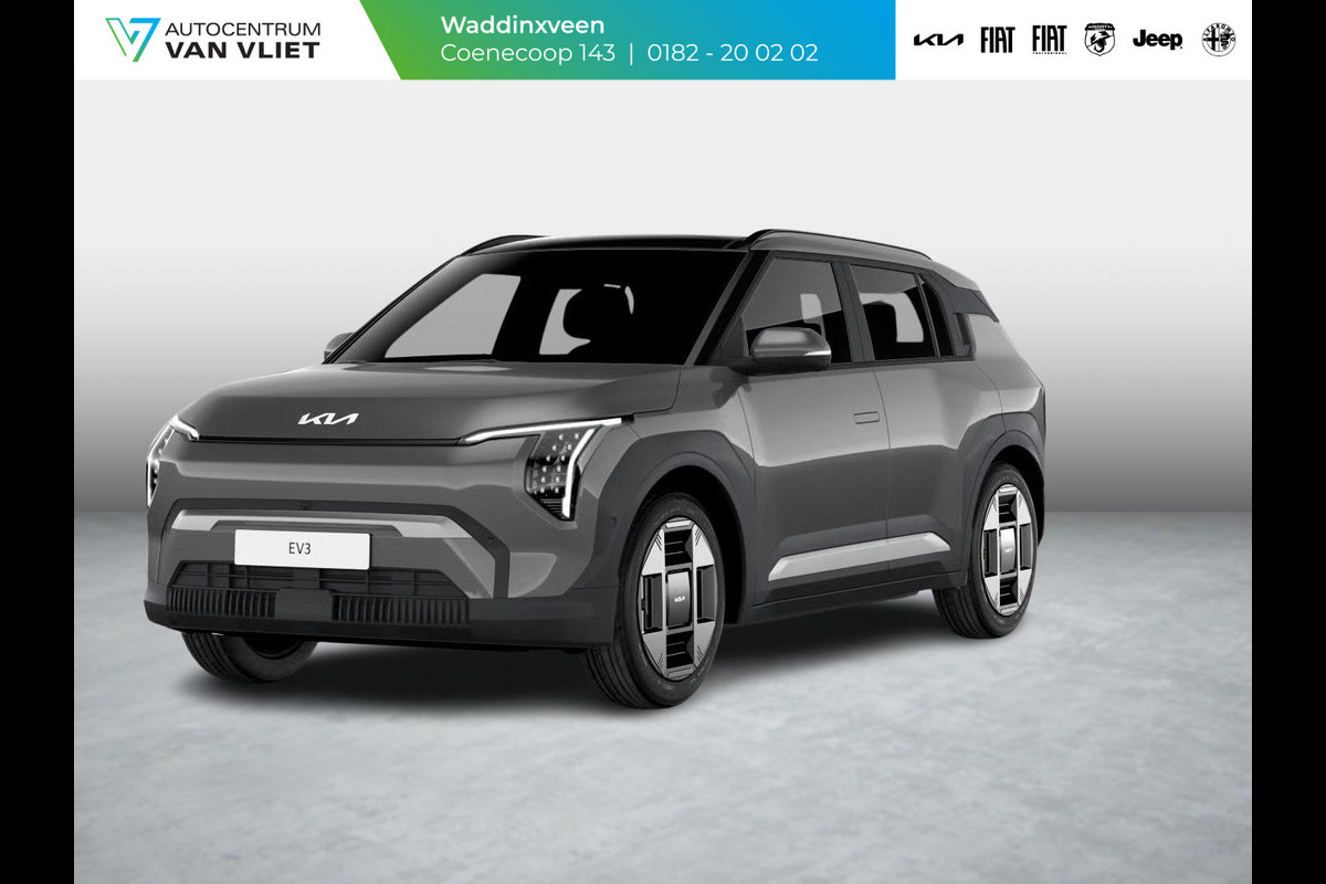 Kia EV3 Plus 81.4 kWh | Actieprijs* | Navi. | Clima. | Adapt. Cruise. | Dodehoekassistentie | Stoel&Stuur Verwarming | Privacy Glass
