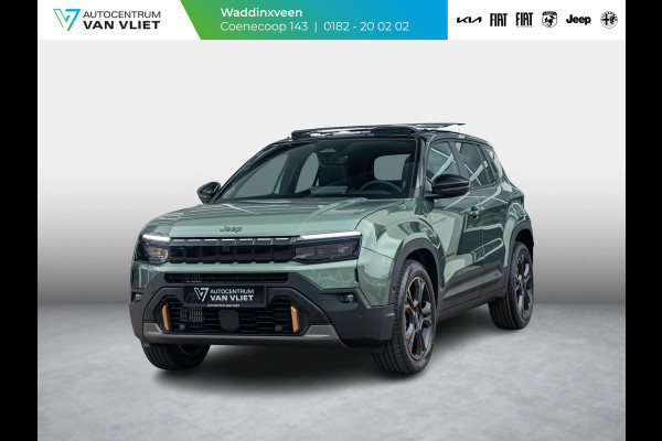 Jeep Avenger 1.2 e-Hybrid 85th Anniversary | Schuif/Kanteldak | Winter Pack | Handsfree Achterklep | Adapt. Cruise | Convenience Pack | Bicolore