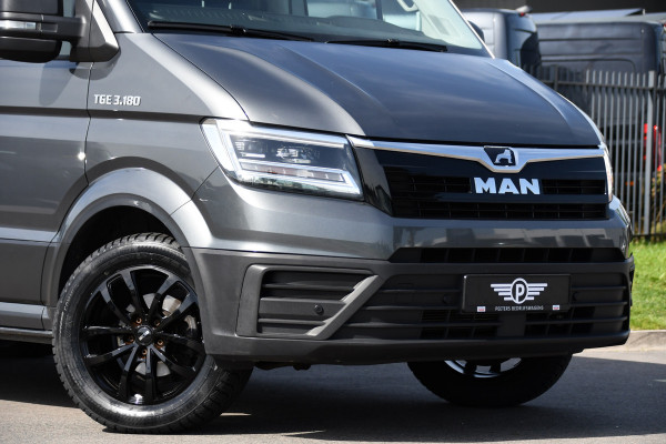 MAN TGE 3.180 35 2.0 L3H2 DC PB Edition Camera, Cruise, Carplay, LED, 177pk, Automaat, Sensoren, Multimedia, Uniek!