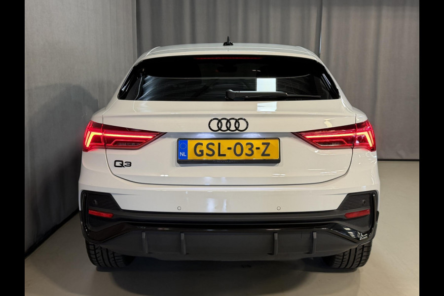 Audi Q3 Sportback 45 TFSI e S Edition 20"/Adaptieve cruise/Dodehoek/LED/Elektrische klep/Keyless/Stoelverwarming/PDC v+a/Apple Carplay & Android Auto