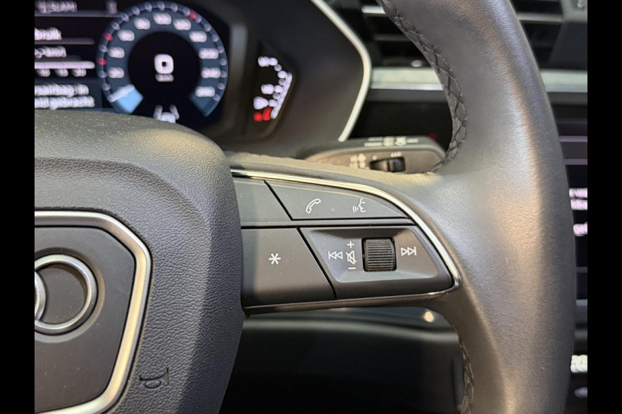 Audi Q3 Sportback 45 TFSI e S Edition 20"/Adaptieve cruise/Dodehoek/LED/Elektrische klep/Keyless/Stoelverwarming/PDC v+a/Apple Carplay & Android Auto