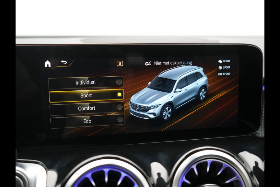 Mercedes-Benz EQB 300 4MATIC Progressive 7 Persoons 67 kWh 228pk Dealer O.H | SOH 96.1% | Cruise Control | MBUX Widescreen Navi | Camera | Sfeerverlichting | Virtual | DAB | 19"L.M |