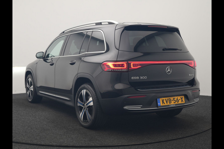 Mercedes-Benz EQB 300 4MATIC Progressive 7 Persoons 67 kWh 228pk Dealer O.H | SOH 96.1% | Cruise Control | MBUX Widescreen Navi | Camera | Sfeerverlichting | Virtual | DAB | 19"L.M |