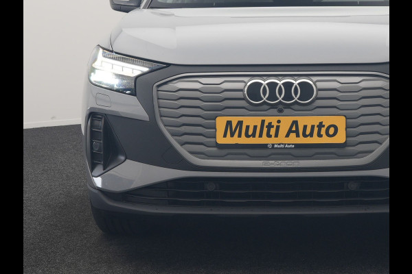 Audi Q4 e-tron 40 Advanced edition 77 kWh 204pk Dealer O.H | SOH 96.6% | Panodak | Adaptive Cruise | Matrix LED | Camera | Sportstoelen Verwarmd | Blis | Sfeerverlichting | Apple Carplay | DAB | Navigatie | 20"L.M
