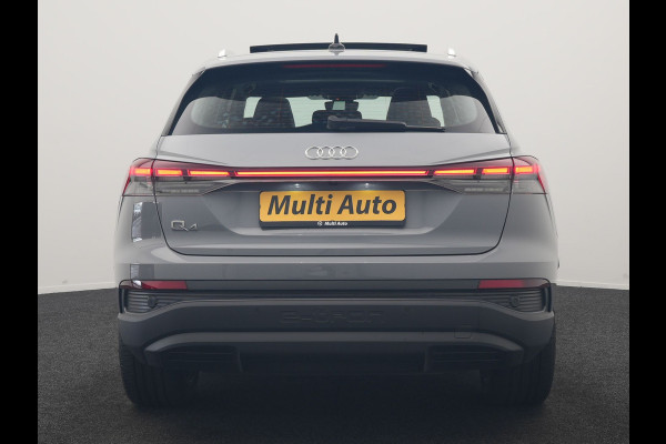 Audi Q4 e-tron 40 Advanced edition 77 kWh 204pk Dealer O.H | SOH 96.6% | Panodak | Adaptive Cruise | Matrix LED | Camera | Sportstoelen Verwarmd | Blis | Sfeerverlichting | Apple Carplay | DAB | Navigatie | 20"L.M