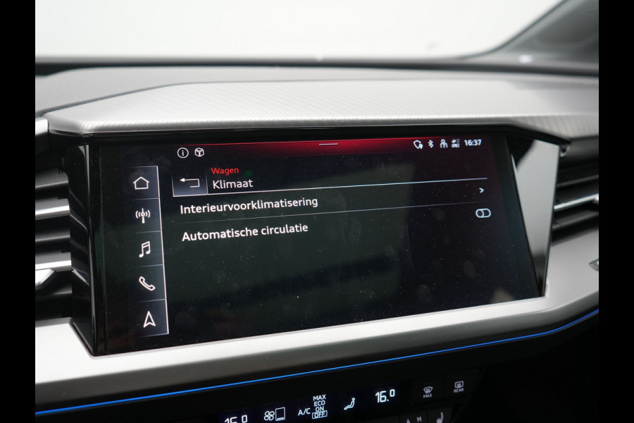 Audi Q4 e-tron 40 Advanced edition 77 kWh 204pk Dealer O.H | SOH 96.6% | Panodak | Adaptive Cruise | Matrix LED | Camera | Sportstoelen Verwarmd | Blis | Sfeerverlichting | Apple Carplay | DAB | Navigatie | 20"L.M