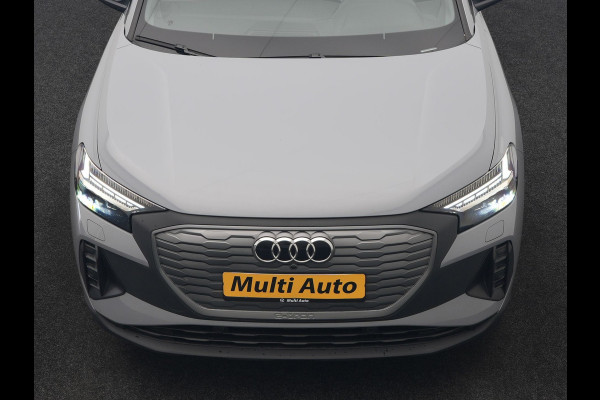 Audi Q4 e-tron 40 Advanced edition 77 kWh 204pk Dealer O.H | SOH 96.6% | Panodak | Adaptive Cruise | Matrix LED | Camera | Sportstoelen Verwarmd | Blis | Sfeerverlichting | Apple Carplay | DAB | Navigatie | 20"L.M