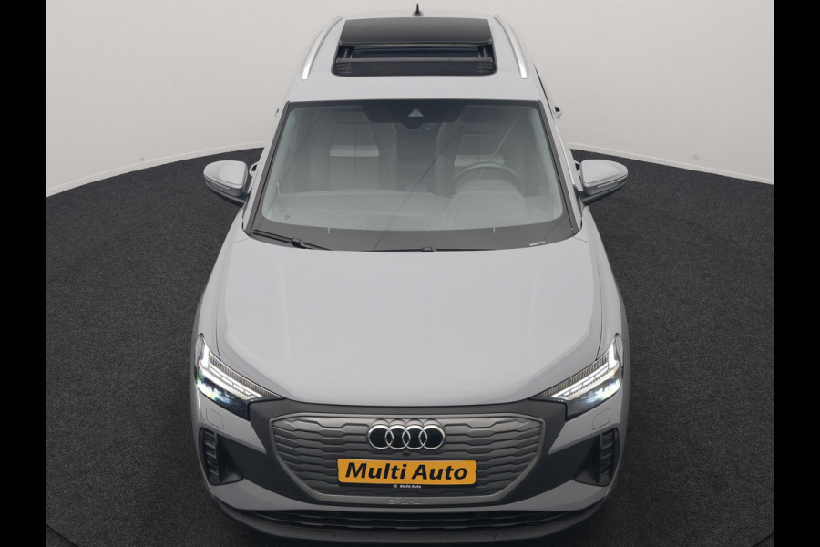 Audi Q4 e-tron 40 Advanced edition 77 kWh 204pk Dealer O.H | SOH 96.6% | Panodak | Adaptive Cruise | Matrix LED | Camera | Sportstoelen Verwarmd | Blis | Sfeerverlichting | Apple Carplay | DAB | Navigatie | 20"L.M