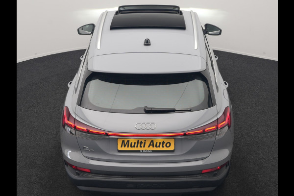Audi Q4 e-tron 40 Advanced edition 77 kWh 204pk Dealer O.H | SOH 96.6% | Panodak | Adaptive Cruise | Matrix LED | Camera | Sportstoelen Verwarmd | Blis | Sfeerverlichting | Apple Carplay | DAB | Navigatie | 20"L.M