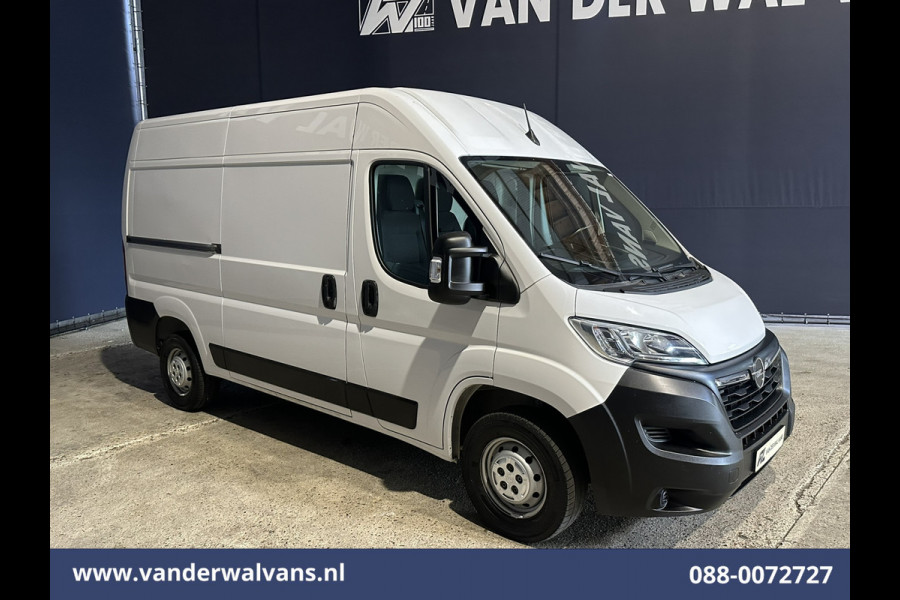 Opel Movano 2.2D 120pk L2H2 inrichting Euro6 Airco | Camera | Navigatie | Cruisecontrol Parkeersensoren, Bijrijdersbank