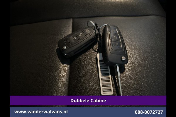 Ford Transit 2.0 TDCI 131pk L3H2 Dubbele Cabine Euro6 Airco | 7-Zits | Camera | Navigatie | 2500kg Trekhaak | Apple Carplay Cruisecontrol, Android Auto, Verwarmde Voorruit, Parkeersensoren, Bijrijdersbank, Leder